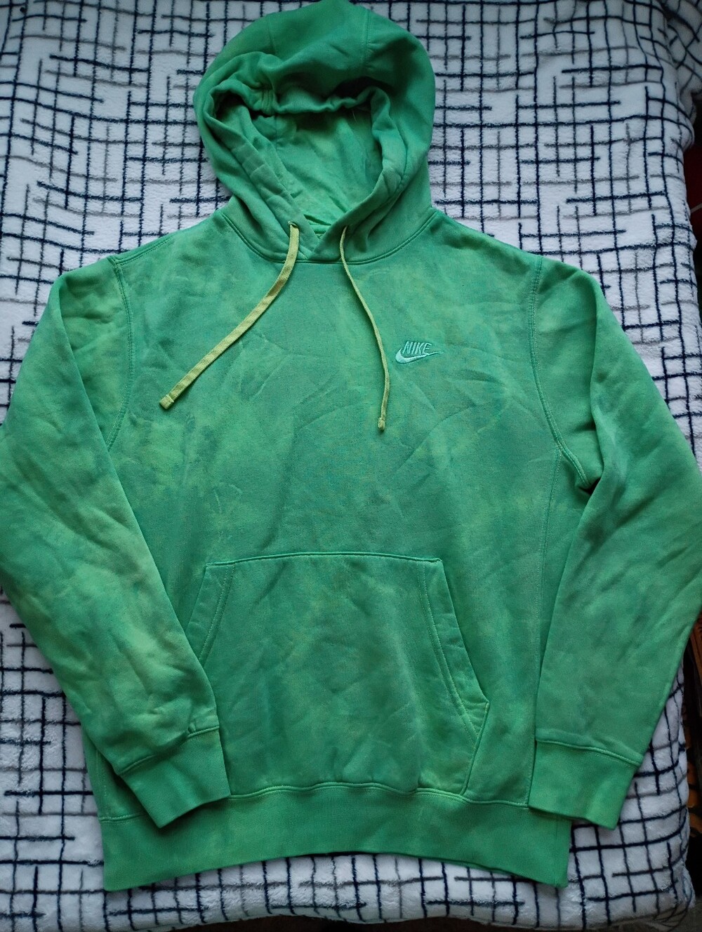 Nike Green Hoodie Sweatshirt Size Small Men's Casual Pullover